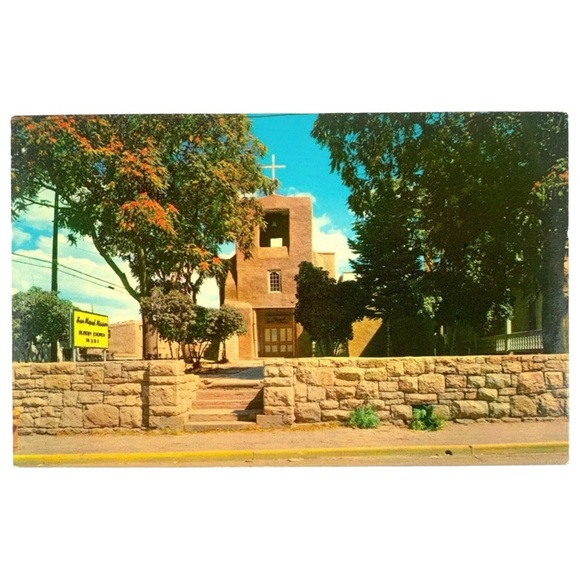 San Miguel Chapel in Santa Fe, New Mexico Postcard - Picture 4 of 4